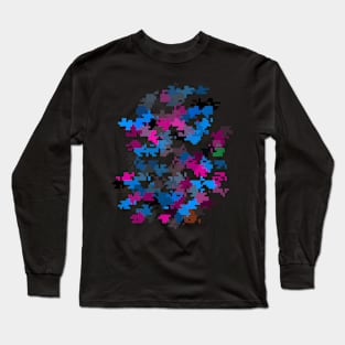 Abstract rectangle Long Sleeve T-Shirt